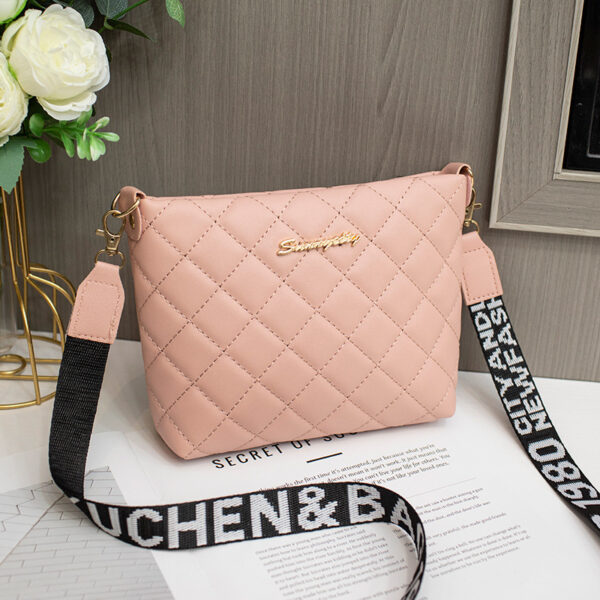 Small Messenger Bag For Women Trend Lingge Embroidery Female Shoulder Bags Fashion Chain Ladies Crossbody Purse - Image 9